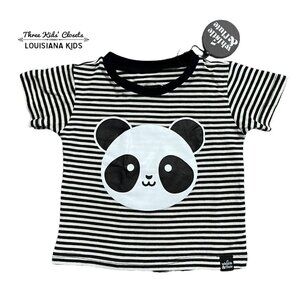 NEW Whistle & Flute 12-24m Kawaii Panda Tee Shirt